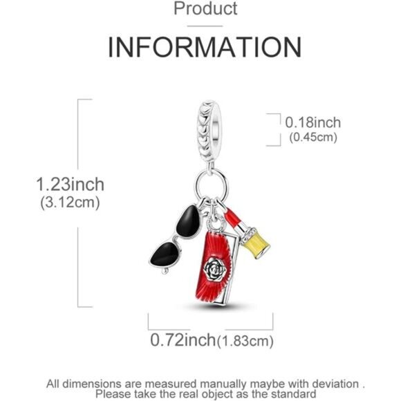 BRAND NEW Charms for Bracelets 925 Sterling Silver - Picture 4 of 7